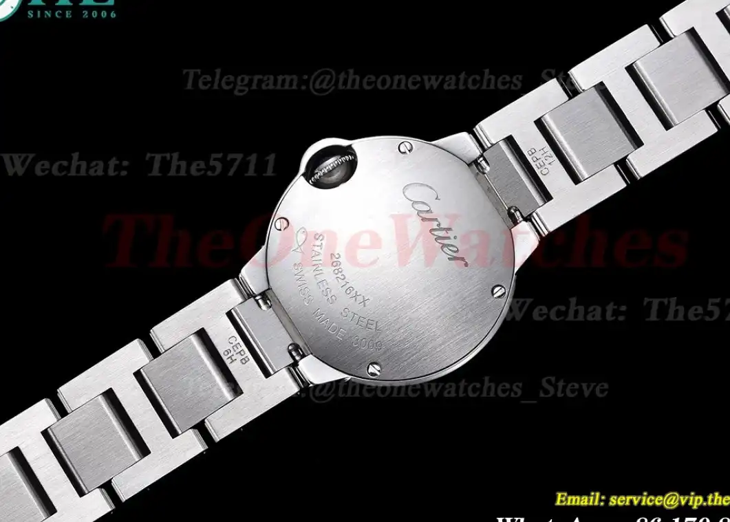 Ballon Bleu Ladies 28mm SS SS White Dial V6F Qtz