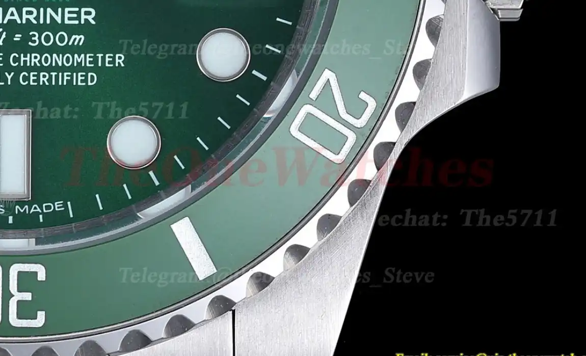 Submariner 116610LV 40mm SS SS Green GDF MY8215