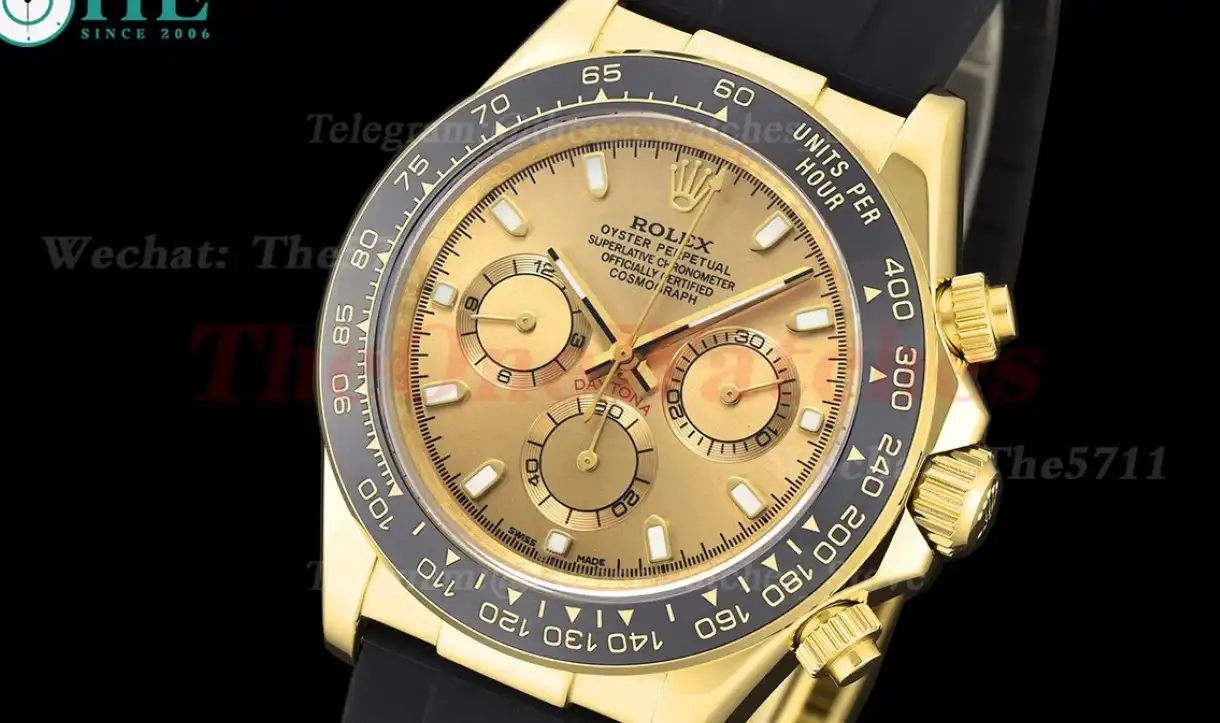 Daytona 40mm YG RU Gold Dial GDF A3836