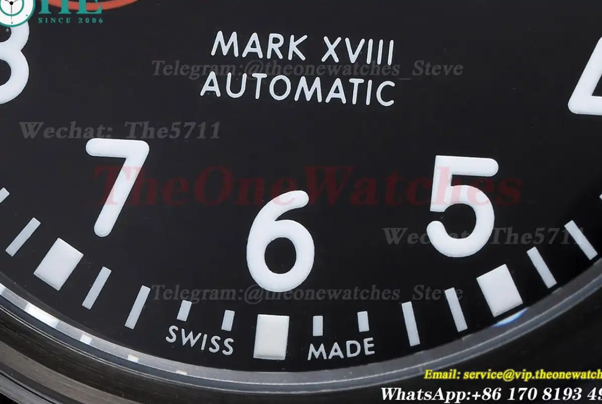 Mark XVIII 40mm DLC NY Black Dial GDF MY8215