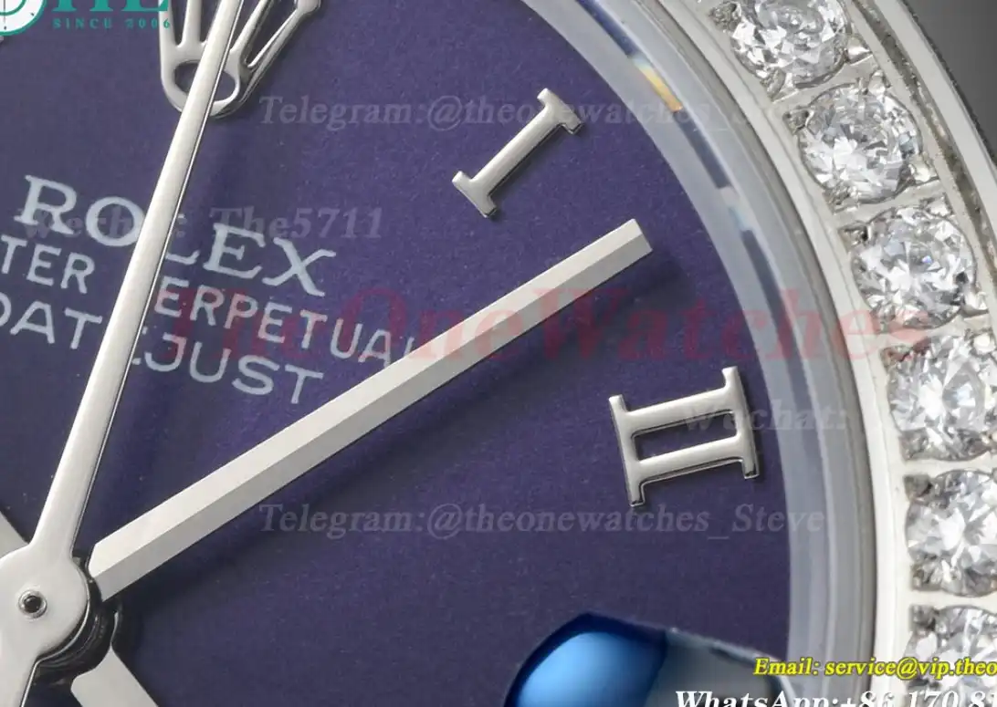 Datejust 28mm Dia SS SS Purple Rmn GDF MY8215