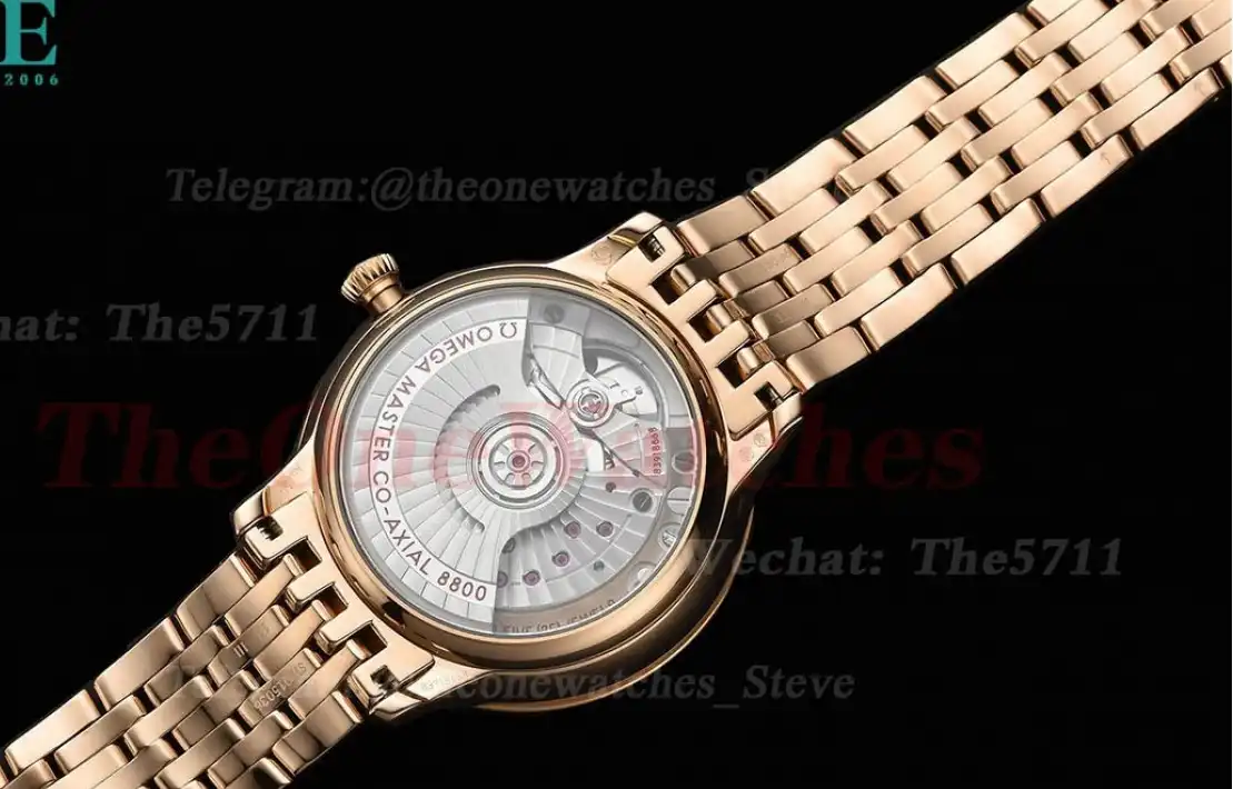 De Ville Prestige Ladies 34mm Dia RG RG Brown Dial VSF A8800