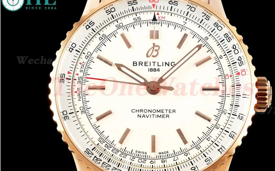 Navitimer 1 2024 41mm Date RG RG Cream Dial TF A2824