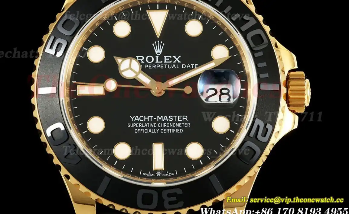 Yacht-Master 226658 42mm YG RU Black Dot EWEF A3235