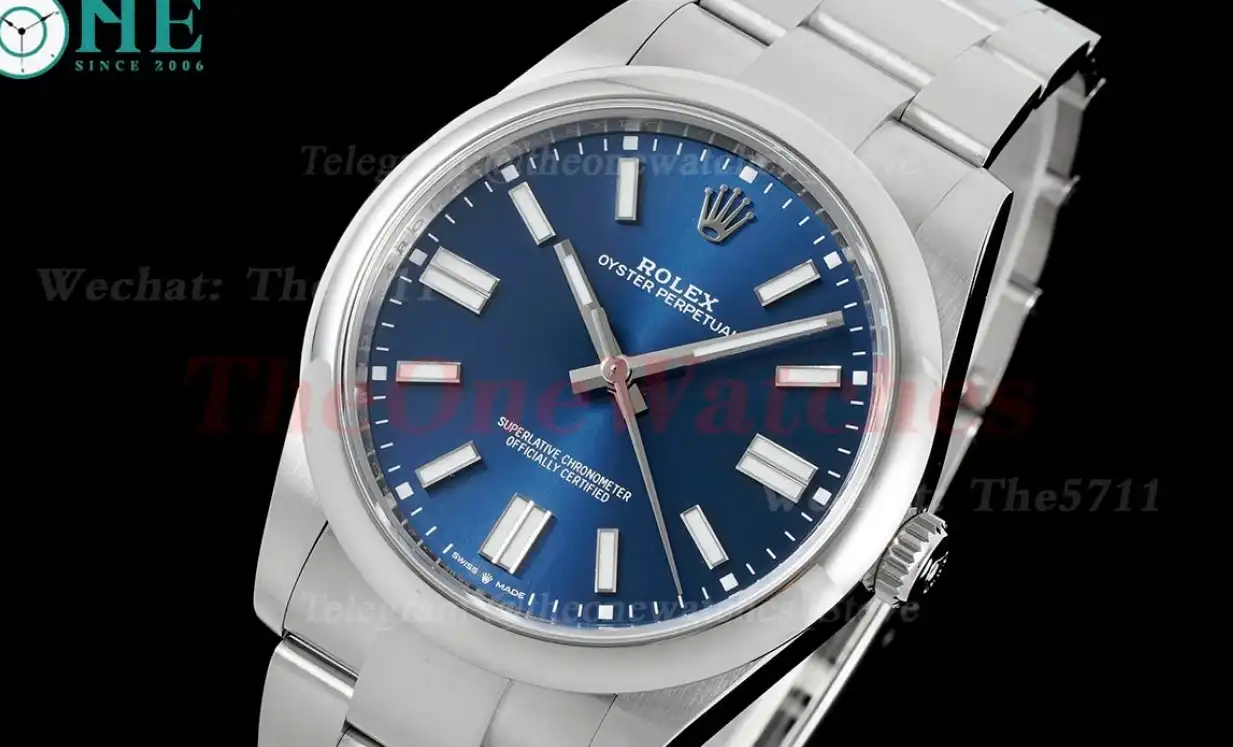 Oyster Perpetual 124300 41mm SS SS Blue Dial VSF VS3230