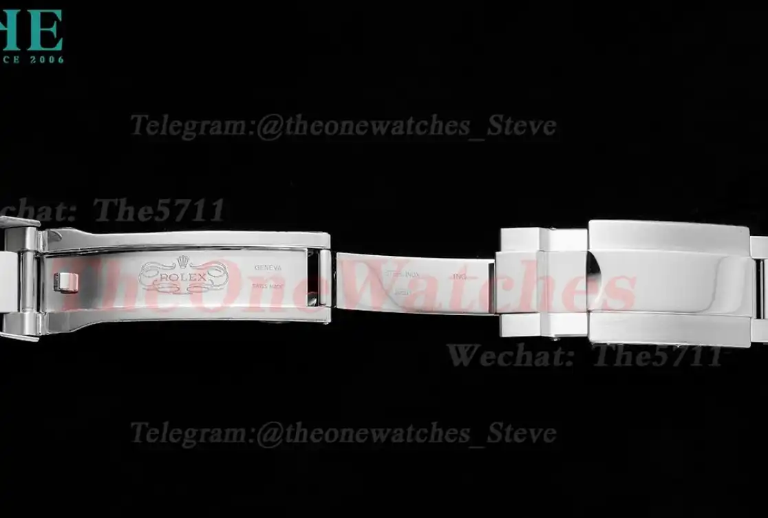 GMT-Master II Solid Stainless Steel 904L Oyster Bracelet with Updated Rolesor Clasp