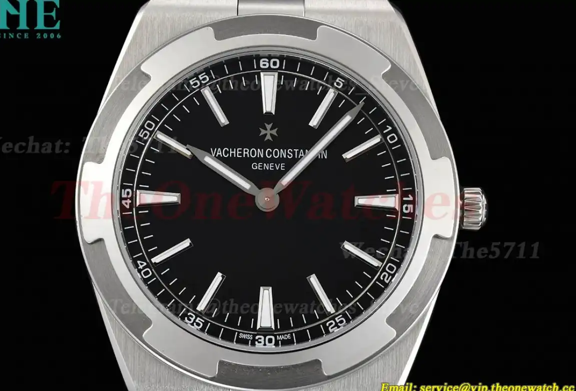 Overseas Ultra-Thin 2000V SS SS Black Dial XF MY9015