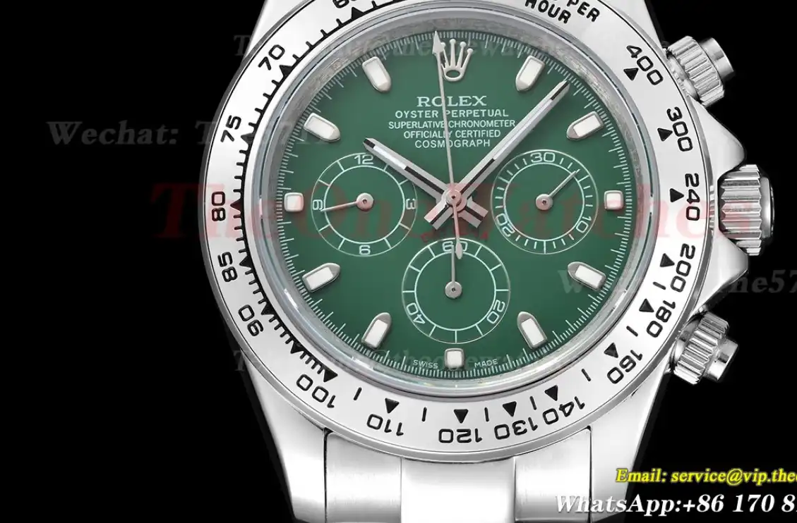 Daytona 40mm SS SS GreenDial GDF A3836