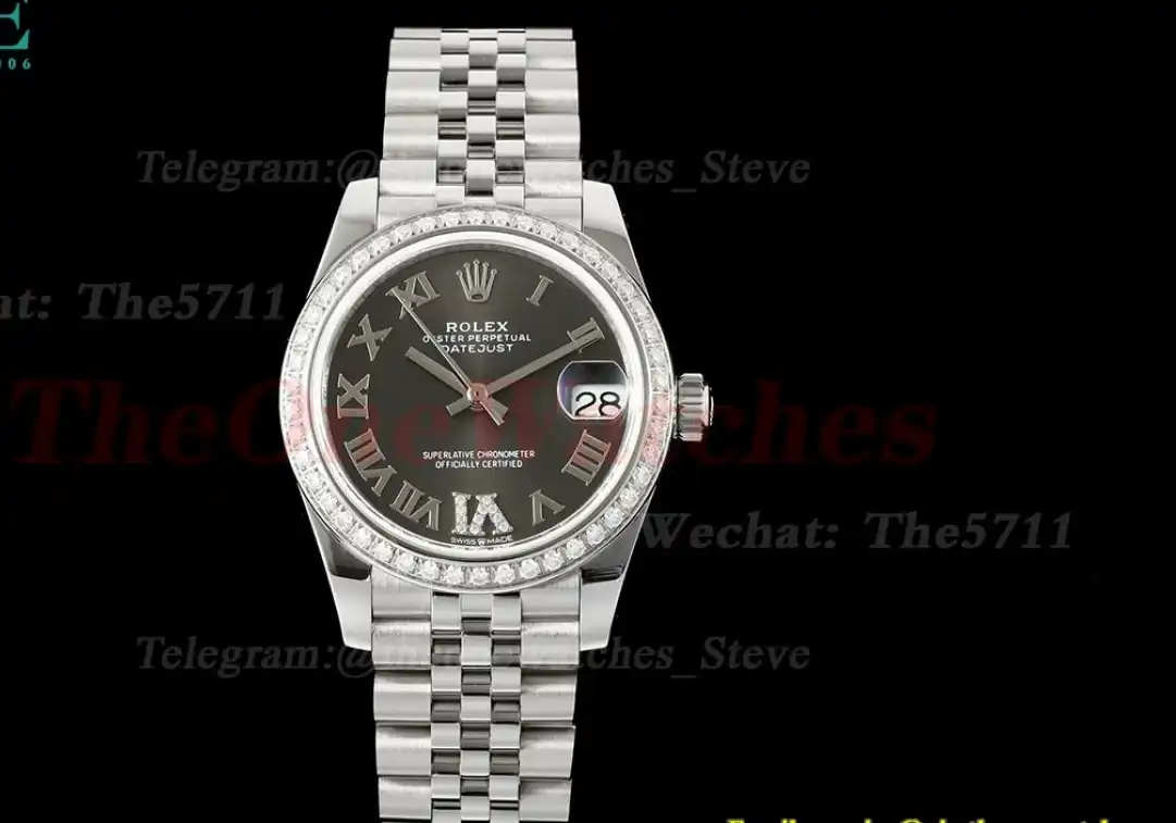 Datejust 278274 31mm Jub Dia SS SS Grey Rmn JARF A2236