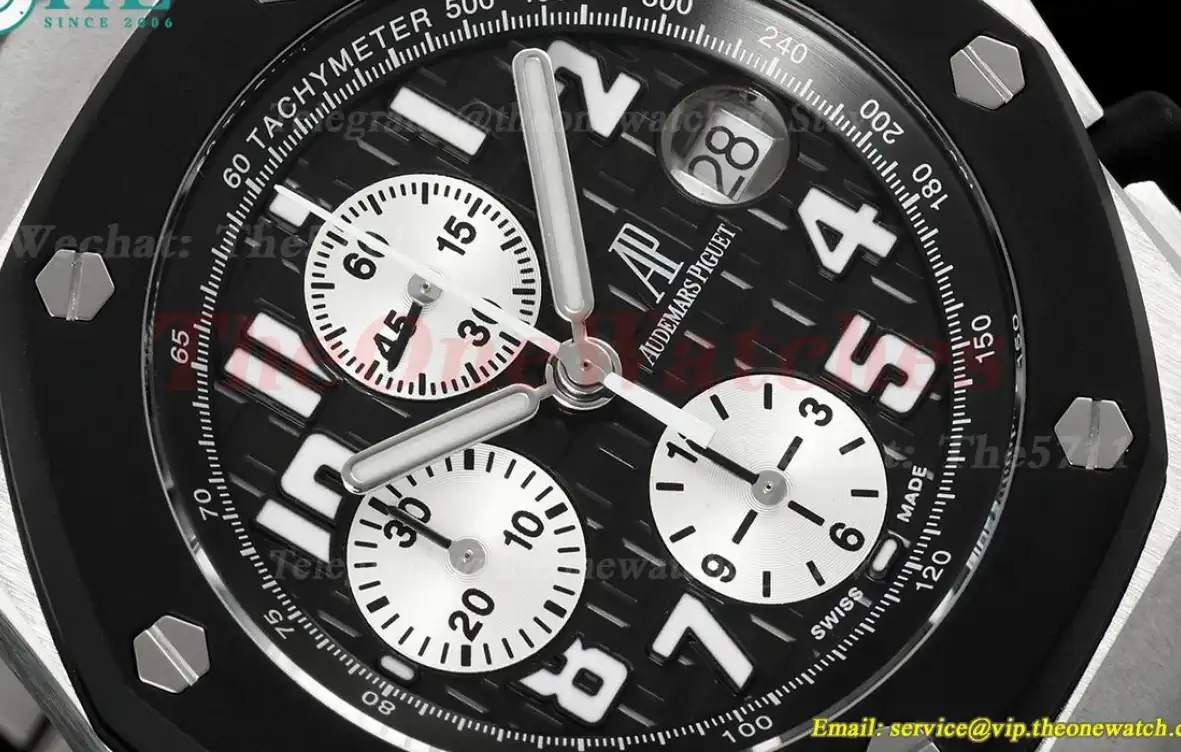 Royal Oak Offshore 25940SK 42mm SS SS Black Dial TKF A7750