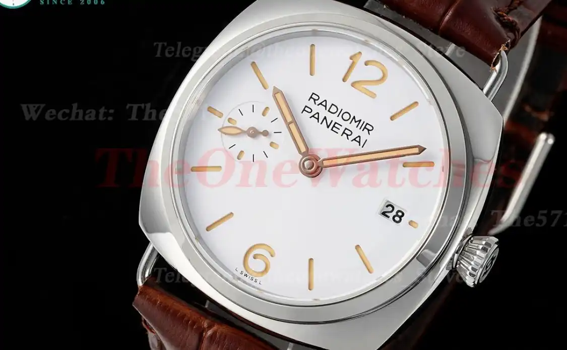 Radiomir Quaranta PAM1292 40MM SS LE White Dial TTF A7750