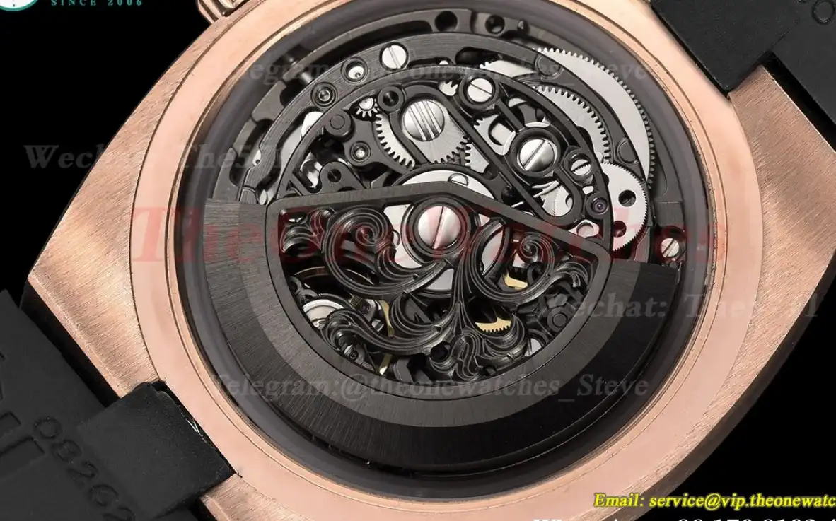 Overseas 6000V 41mm RG RU Skeleton Dial GDF A7500