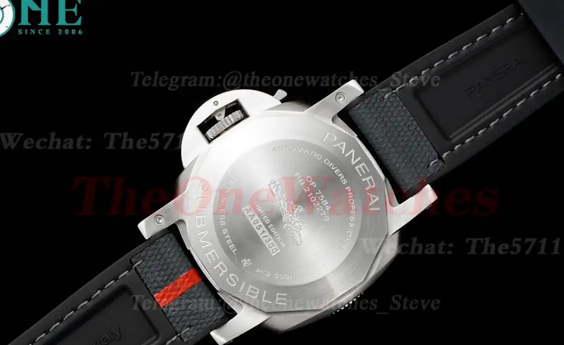 Submersible PAM1565 Luna Rossa 42mm SS RU Blue Dial VSF P900