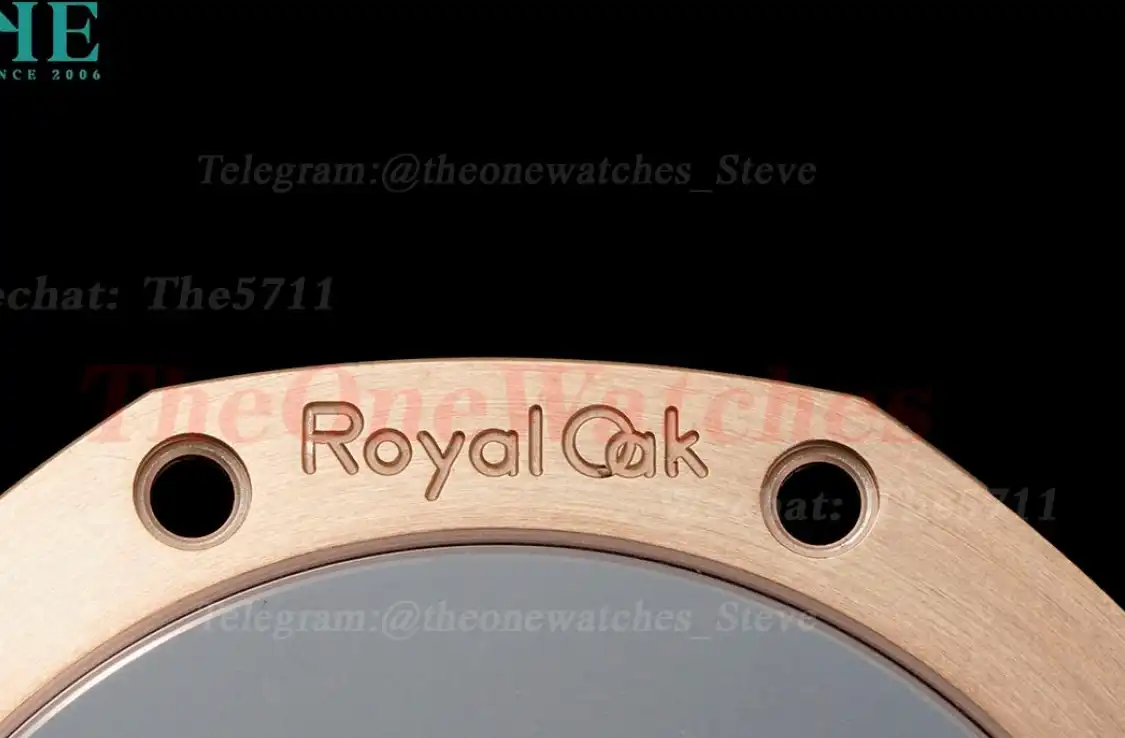 Royal Oak 41mm 15500 RG LE Black Stk APSF A4302 Super Clone