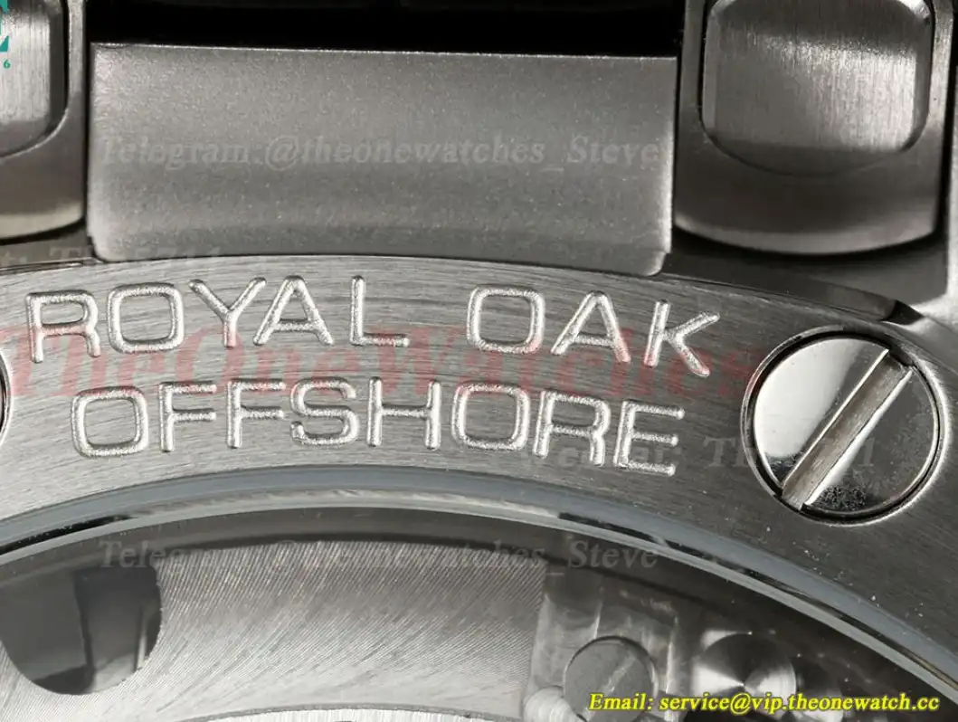 Royal Oak Offshore 26420 43mm SS LE Black Wht APPF A4401