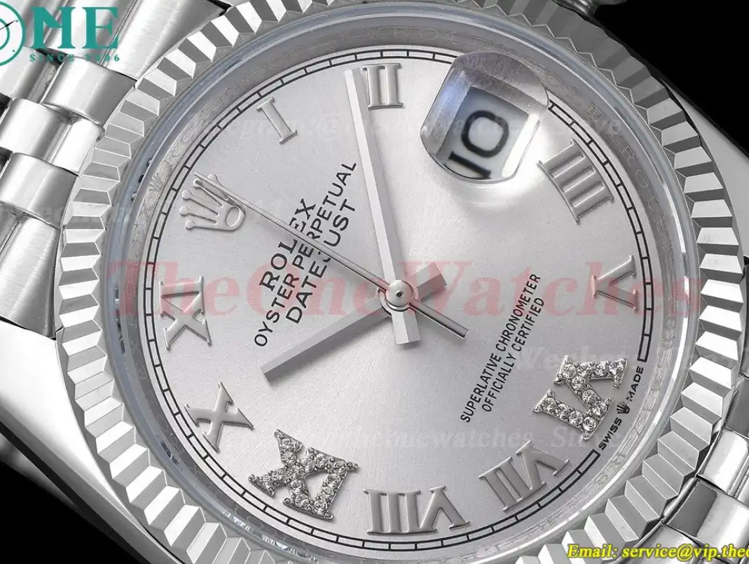 Datejust 126234 36mm Jub SS SS Silver Rmn GDF MY8215