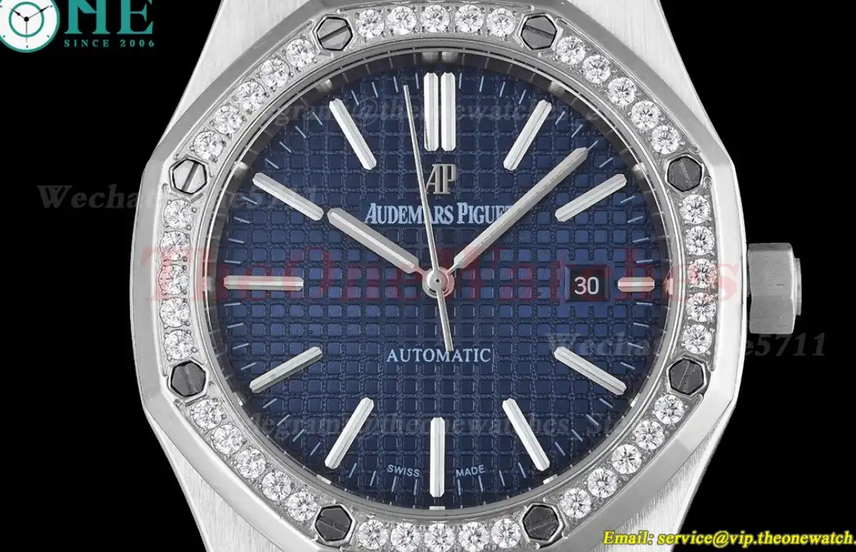 Royal Oak 15400 41mm SS SS Blue Dial GDF MY8215