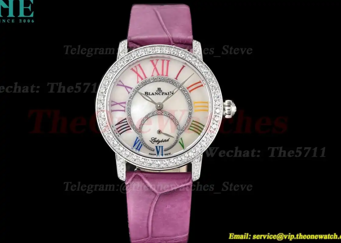 Ladybird Colors 35mm Dia Purple SS LE Mop Dial BLSF A23J