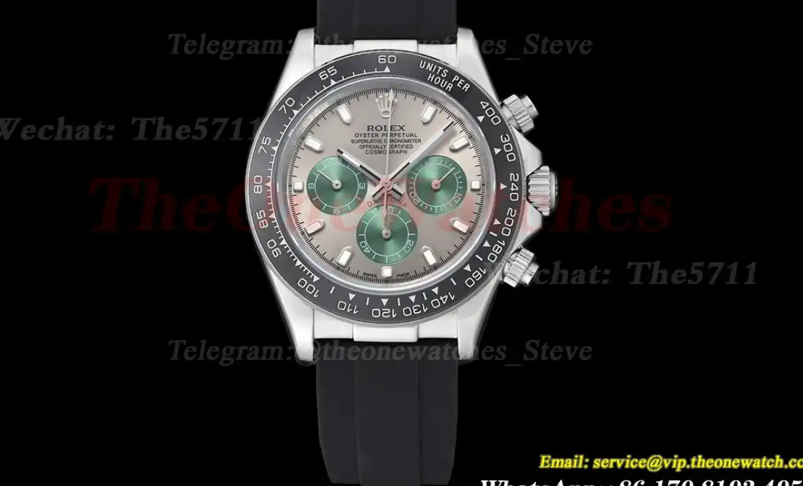 Daytona 40mm SS RU Grey Green GDF A3836