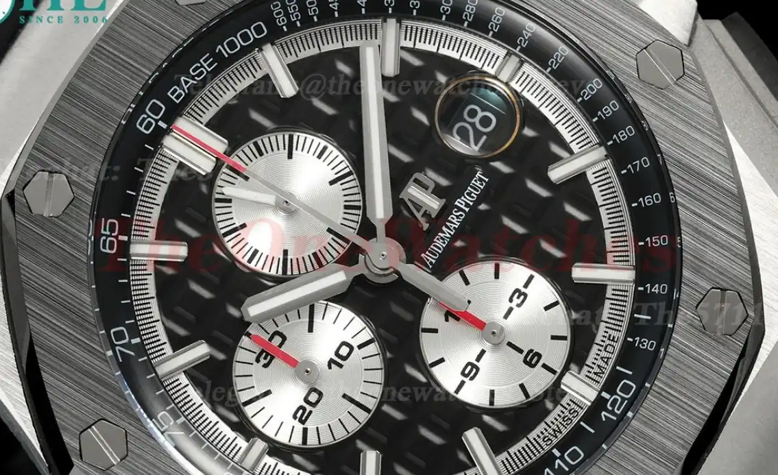 Royal Oak Offshore 26400IO 44mm SS RU Black  Dial TKF A7750