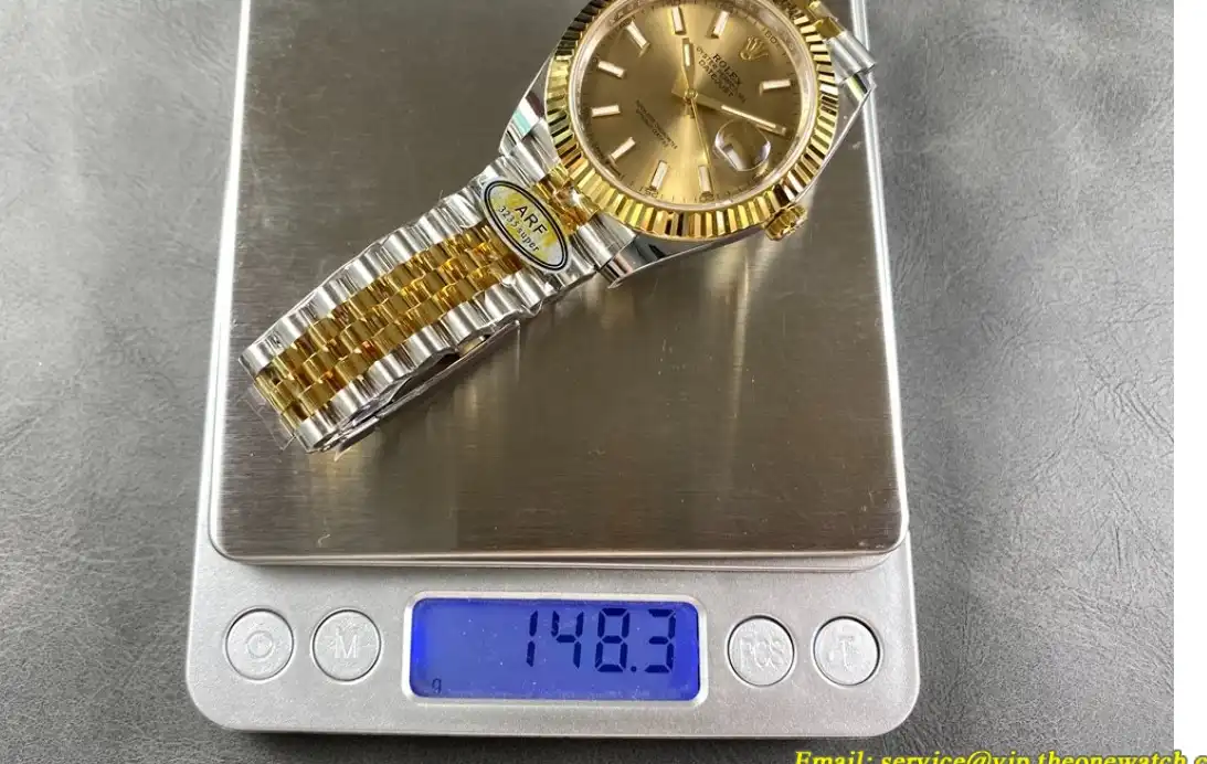 Datejust 126333 41mm Jub YG SS Gold Stk ARF SH3235(Tungsten Heavy Version)