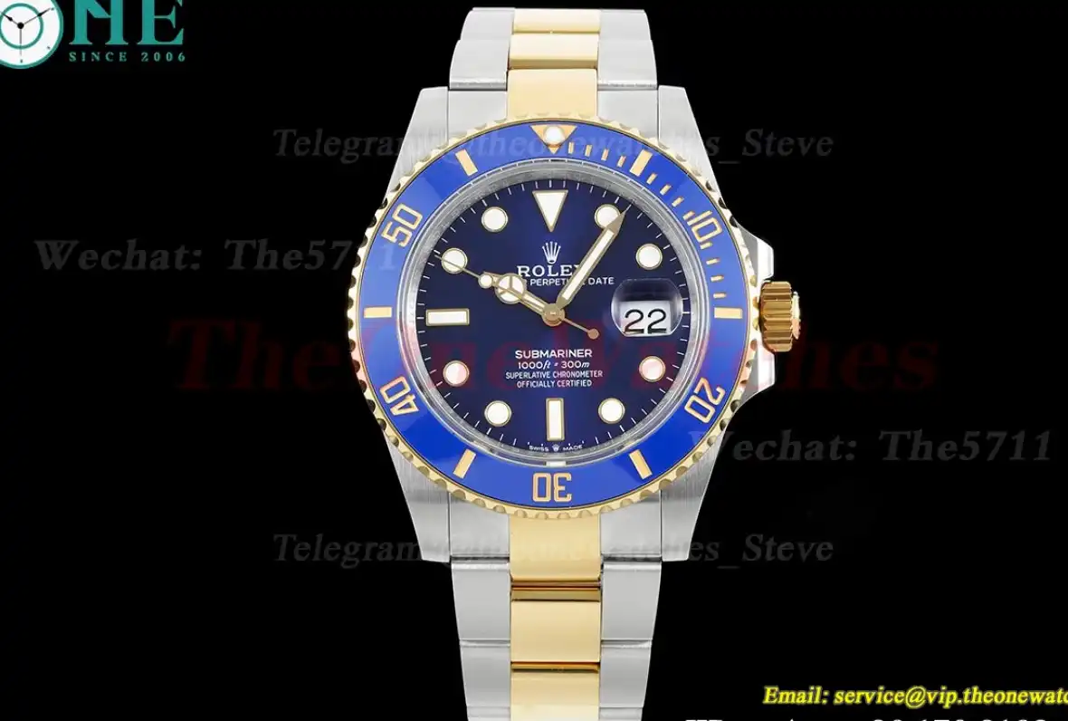 Submariner 126613LB 41mm SS YG Blue Stk GMF V2 VR3235