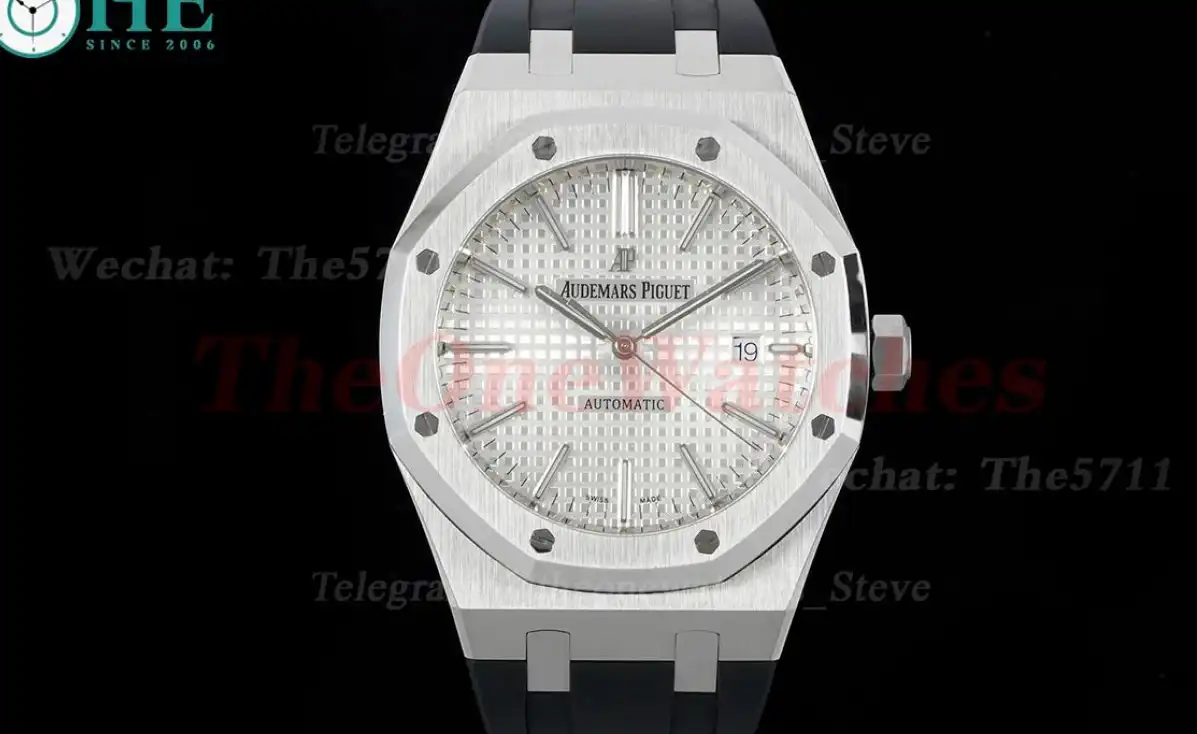 Royal Oak 15400 SS RU White Dial APSF SA3120 Super Clone