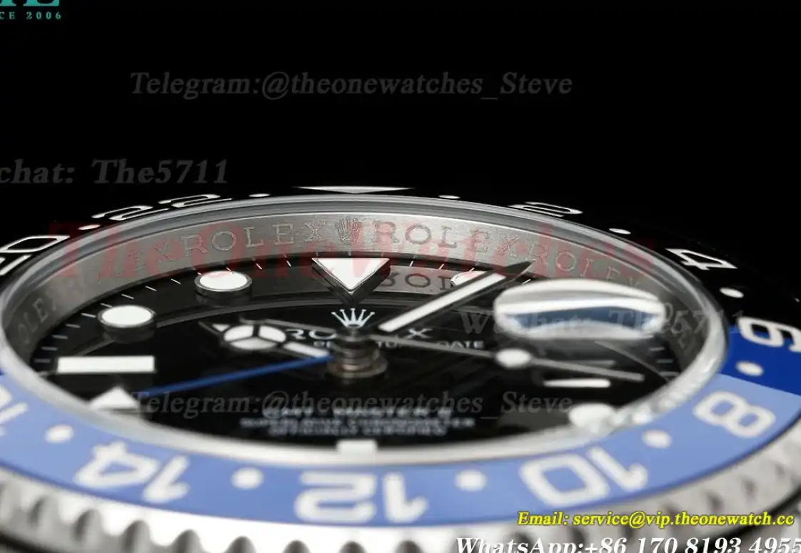 GMT Master II 126710 Batgirl Jub 40mm SS SS Black Dial EWEF V2 SH3285