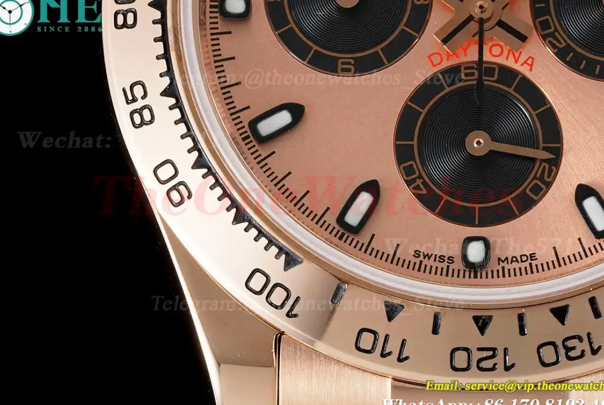 Daytona 116505 40mm RG RG Rose Gold Dial OMF A7750