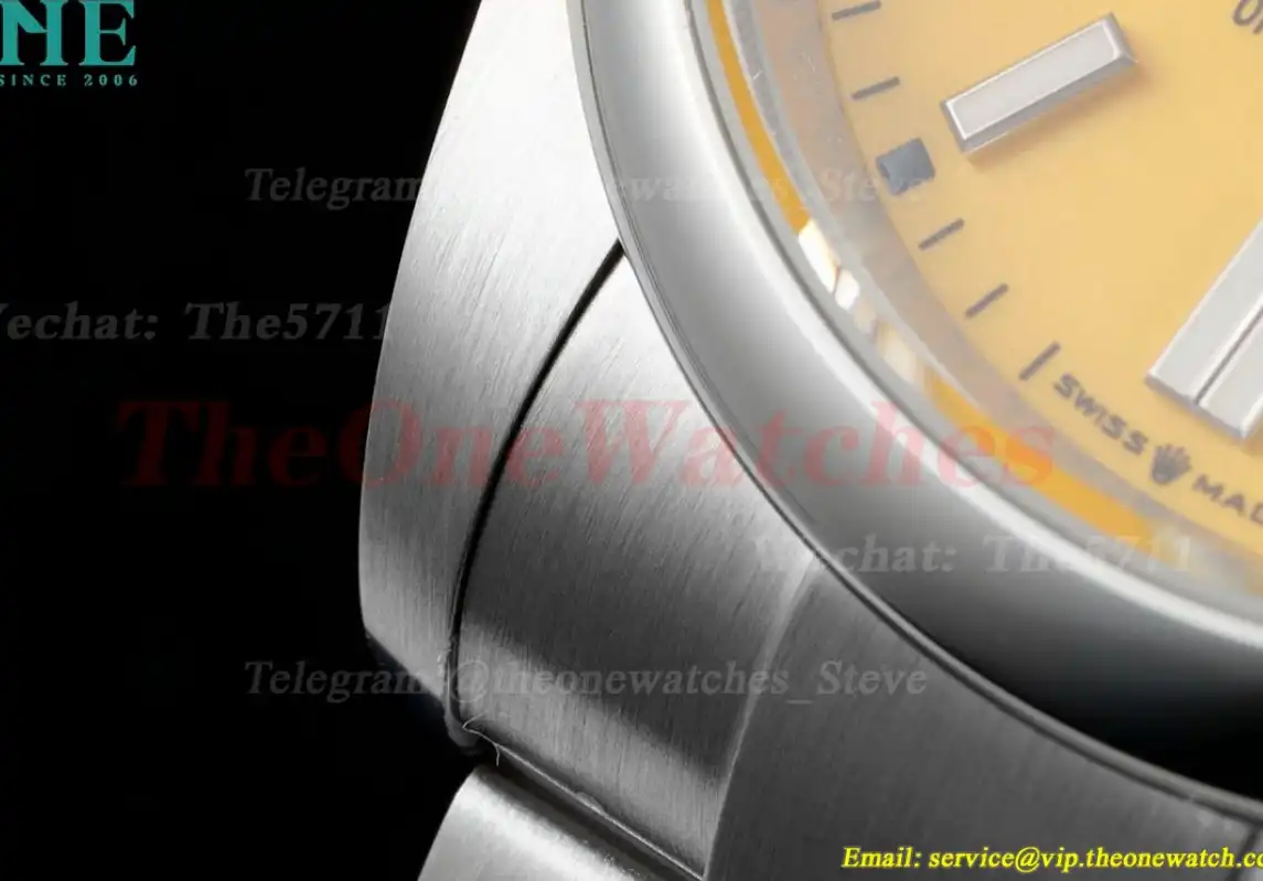 Oyster Perpetual 126000 36mm SS SS Yellow Dial DIWF A3230