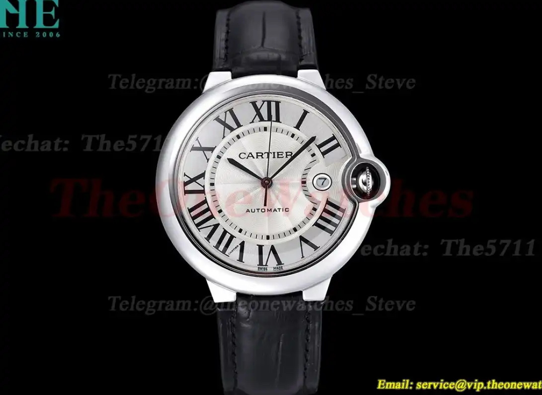 Ballon Bleu De Cartier 42mm SS LE White Dial GDF MY8215