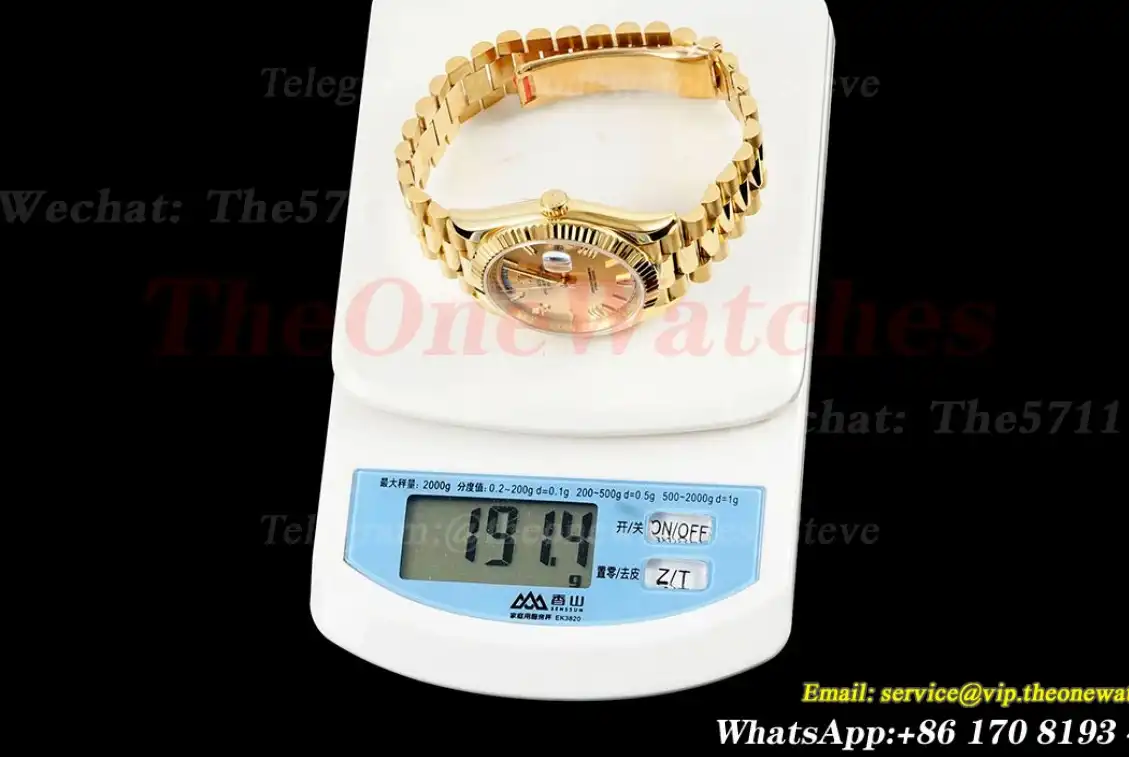 DayDate 228238 40mm YG YG Gold Rmn KF VR3255(Gain Weight)