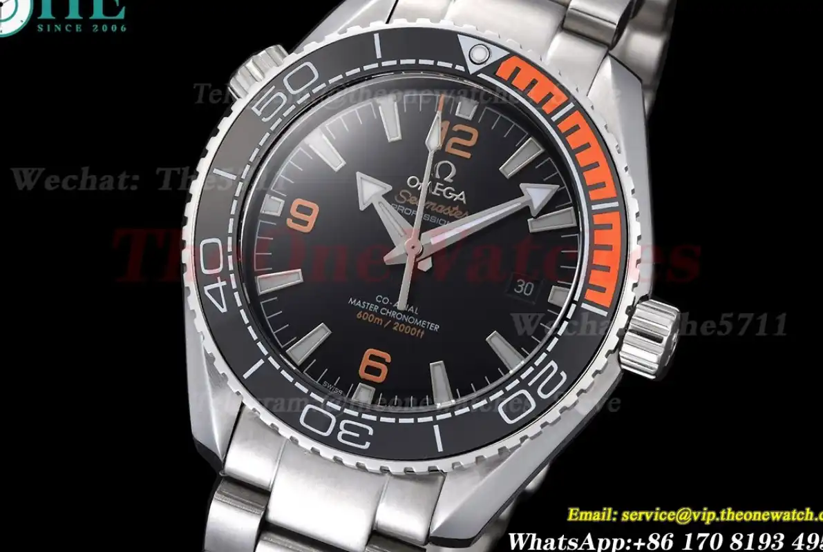 Seamaster 600m 43mm SS SS Black Dial Oyster GDF MY8215