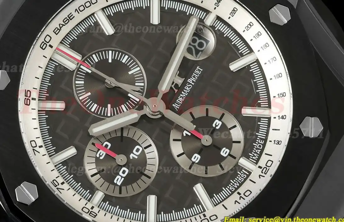 Royal Oak Offshore 26400IO 44mm Cer RU Grey Dial TKF A7750