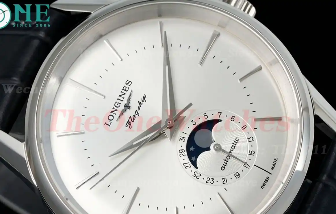 Flagship Heritage Moonphase 38.5mm SS LE Silver Dial APSF A2892