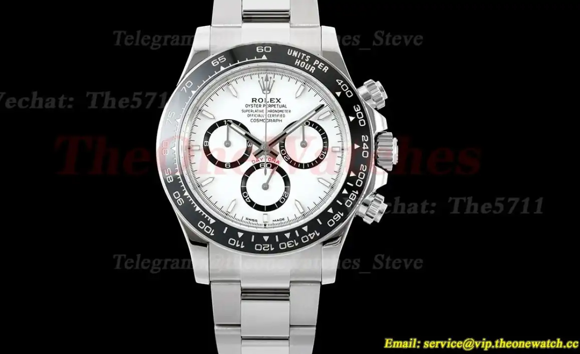 Daytona 126500LN 40mm SS SS White Dial ZF VR4131