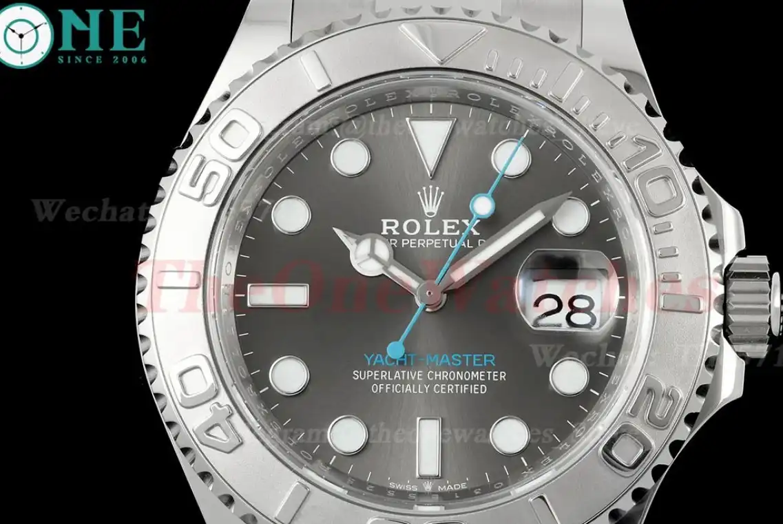 Yacht-Master 126622 40mm SS SS Grey Dot JQF VR3235