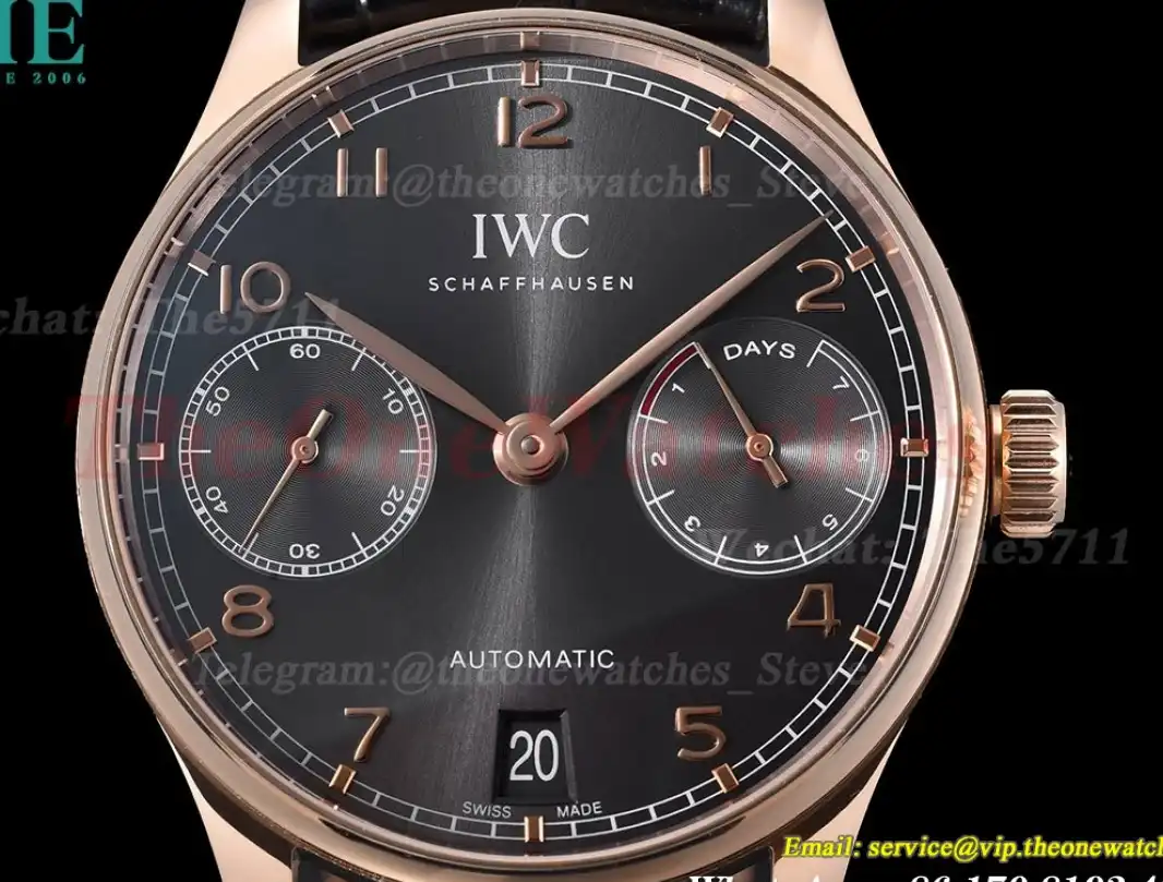 Portugieser 7 Days 42mm RG LE Grey Dial ZF V5 A52010