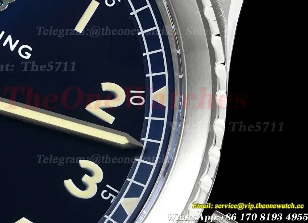 Aviator 8 41mm SS LE Blue Dial TF A2824