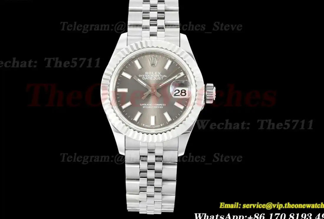 Datejust 279174 28mm Jub SS SS Grey Stk GMF A2671