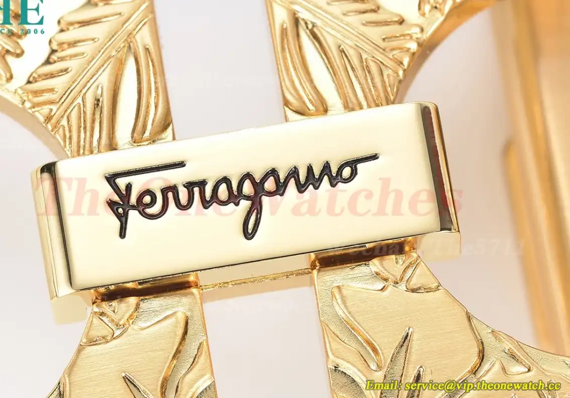 YG Brass Buckle on Black Brownish Leather Belt 3.5cm