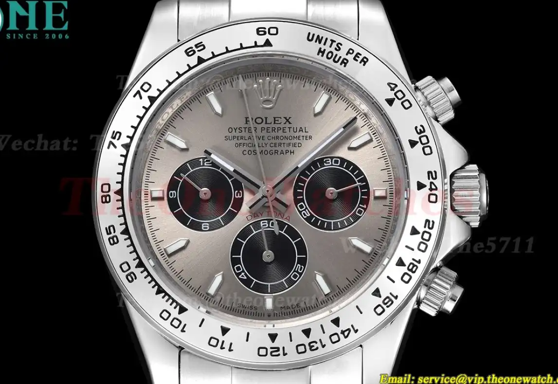 Daytona 40mm SS SS Grey Black GDF A3836