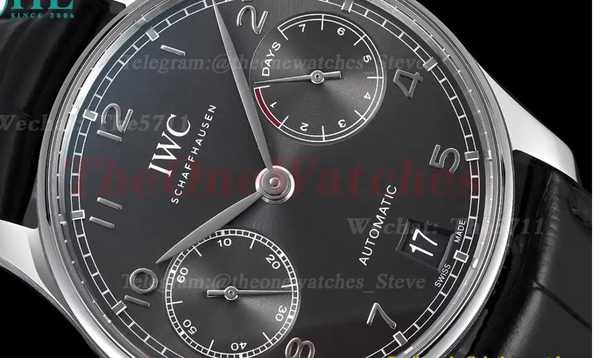 Portugieser 7 Days 42mm SS LE Grey Dial ZF V5 A52010