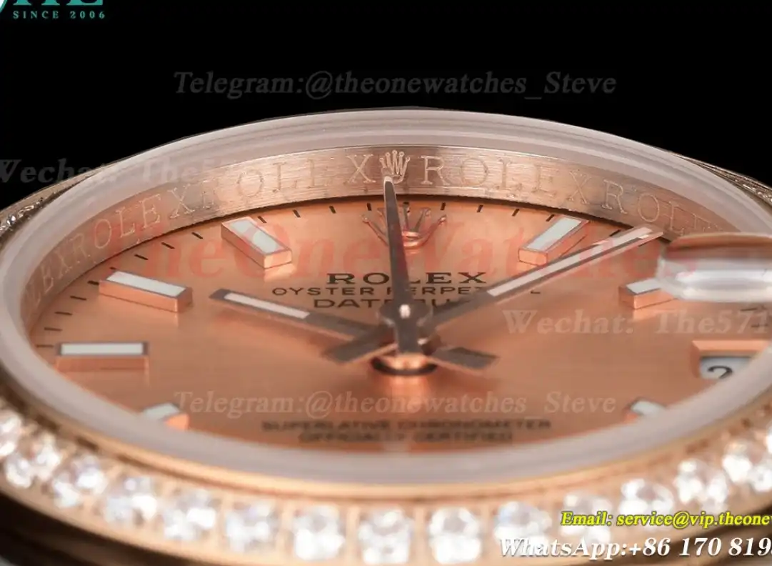 Datejust 28mm Dia RG SS Rose Gold Stk GDF MY8215