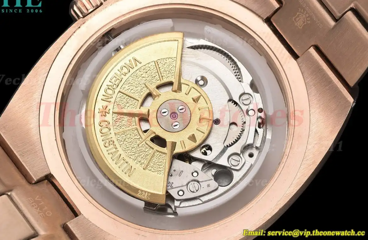 Overseas 4500V 41mm RG RG Silver Dial GDF MY8215