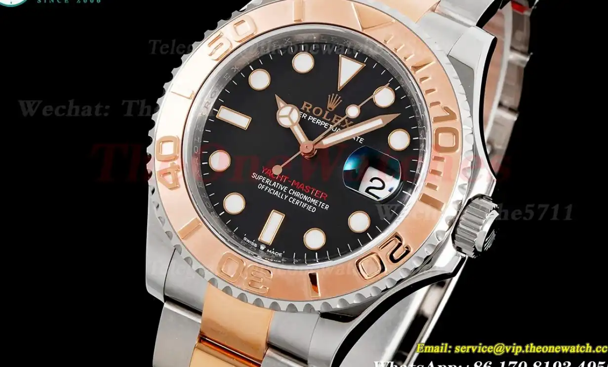 Yacht-Master 126621 40mm SS SS Black Dot VSF VS3235