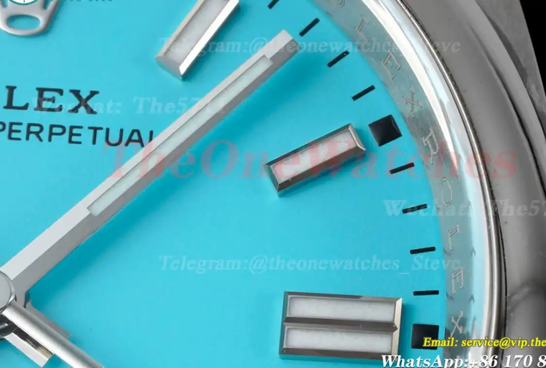 Oyster Perpetual 126000 36mm SS SS Tiffany Blue Dial Clean SH3230