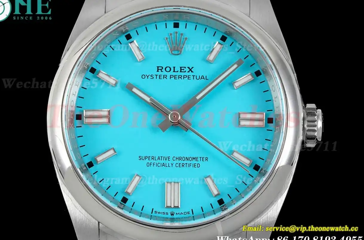 Oyster Perpetual 126000 36mm SS SS Tiffany Blue Dial Clean SH3230