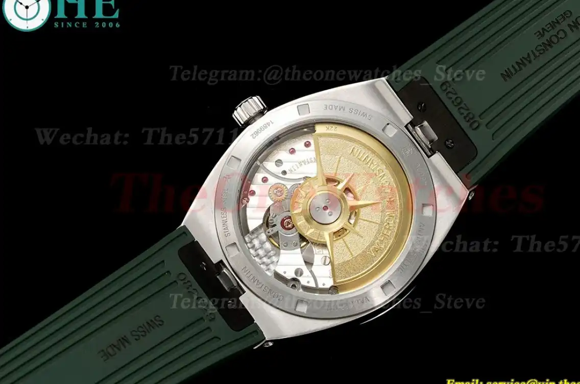 Overseas 4500V 41mm SS RU Green Dial 8F A5100