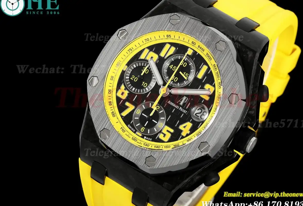 Royal Oak Offshore 26176FO 42mm SS RU Black Dial TKF A7750